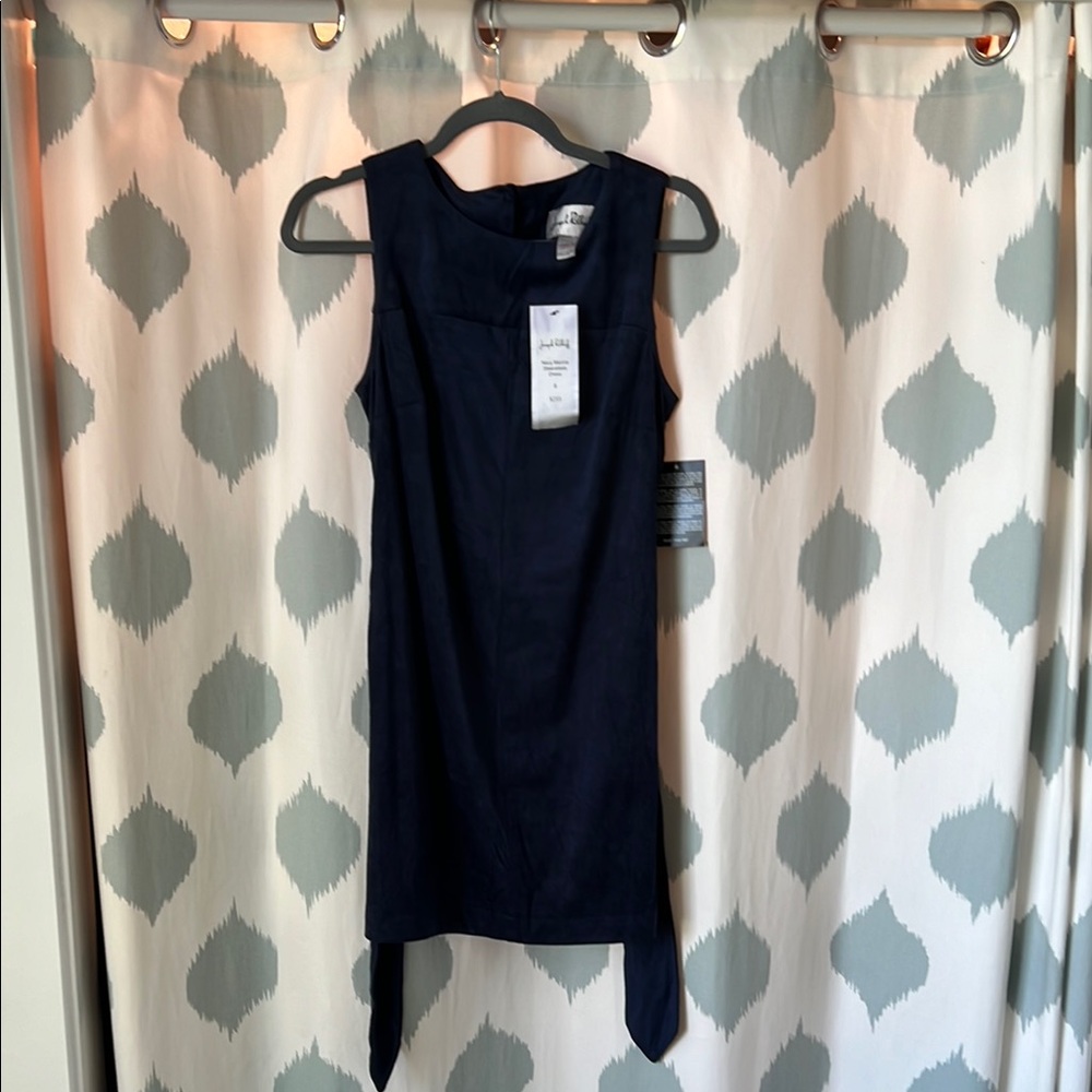 Joseph Ribkoff Dark Blue Sleeveless Mini Dress